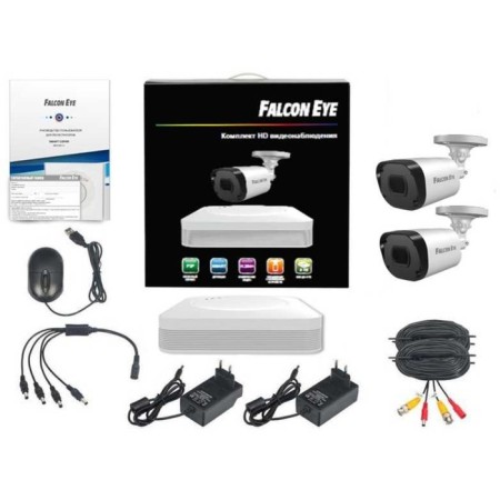 Falcon Eye Fe-104MHD Light Smart video surveillance kit-1