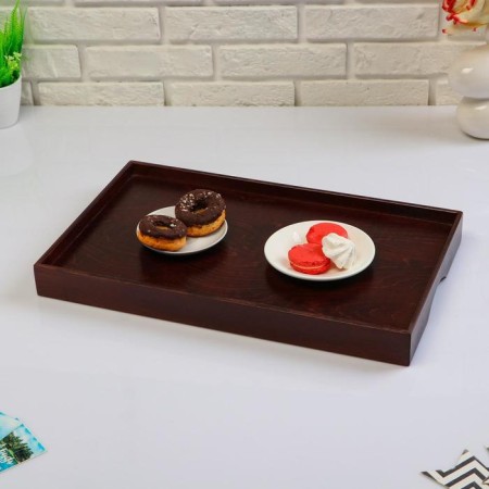 Breakfast Breeds Breakfast Breakfast, Walnut + Lacques, 50 × 30 cm-2