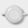 Porcelain broth Magistro "Blanche", 2 items: Boier 450 ml, saucer d = 18 cm, white color