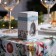 LED figure "White Loth with moose and roe deer" 6.3 × 12 × 6.3 cm, plastic, batteries AG13x3, glow warm white