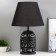 Burma table lamp E14 40W Black 27x27x42 cm Risalux