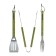 Boyscout set, fork, spatula, tongs
