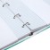 A notebook on the rings of A5 160 sheets in Calligrata Call "Green Marble", cover 7BC, without deforestation under the ring, OFSET BOCom