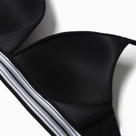 Women's bra, black color, size 75V-6