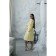 Frequency bathrobe, size 46, yellow color