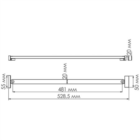 The side panel of the Wasserkraft D103 side panel, stainless steel, chrome-1