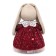 Soft toy "Bunny mi in a dress with a lace collar (large), 32 cm STM-650