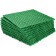 Modular plastic flooring for the floor, 33 x 33 x 0.9 cm, green color