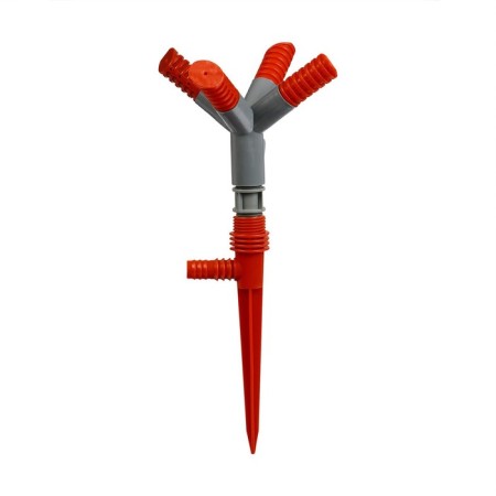 Spray 4-flowerpot, fitting for hoses 1/2 "(12 mm)-3/4" (19 mm), peak, ABS plastic, GreenGo-10