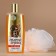 Gift set of cosmetics, shower gel 250 ml and washcloth, Winter Melody by Ural Lab