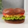 Piggy bank "Hamberger Briosh" height 7.5 cm, d-13 cm