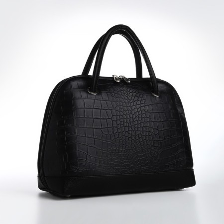 Female bag Textura, tout, average size, black color