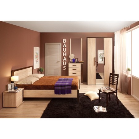 Cleat cabinet bauhaus 6, 452 × 386 × 449 mm, sonoma oak color-1
