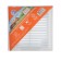 Ventilation grate "Cosmetic" LP1515, 150 x 150 mm, with a net, detachable