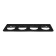 Holder for hammer and sledgehammer, wall, black