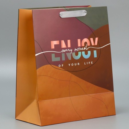 Gift package laminated, packaging, "Happiness", 25.4 x 30.5 x 12.7 cm-2
