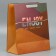 Gift package laminated, packaging, "Happiness", 25.4 x 30.5 x 12.7 cm