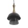 Jack lamp 1x40W E27 bronze/black 18.5x18.5x33 (133) cm