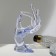 Stand for jewelry "Hand" 10.5 × 8 × 16 cm, the color is transparent