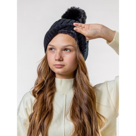 Female ISee hat, size 52-56, black color-7