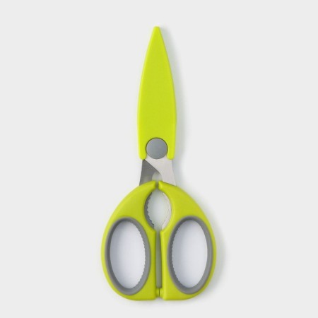 Scissors kitchen shares "Elba", 22 cm, green color