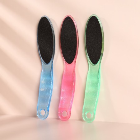 Feet heaps, sandpaper, ergonomic shape, bilateral, 20 cm, mix color-5