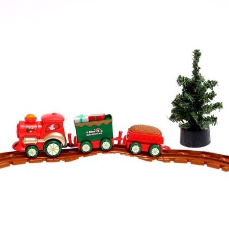 Railway "New Year's train", works from batteries-2