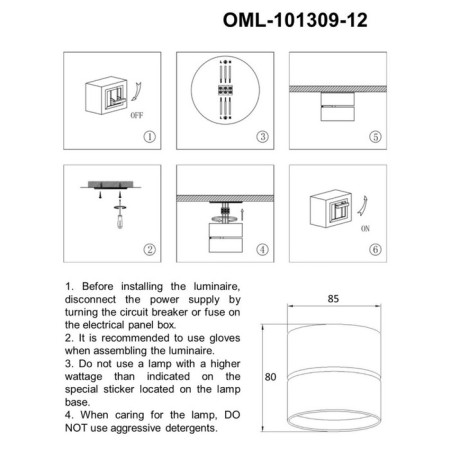 Lenno LED 4000K 12W lamp-4