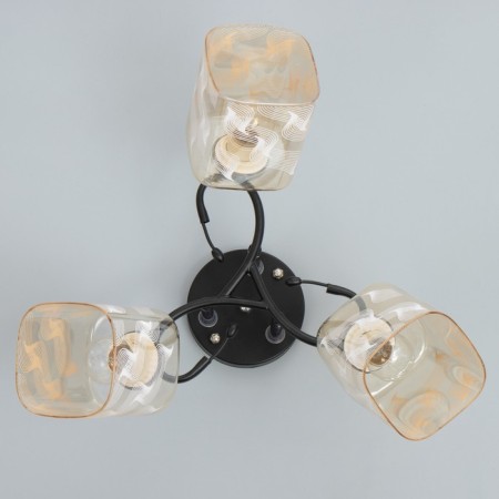 Arnella chandelier 3he27 40W Black 50x50x27 cm Bayerlux-4