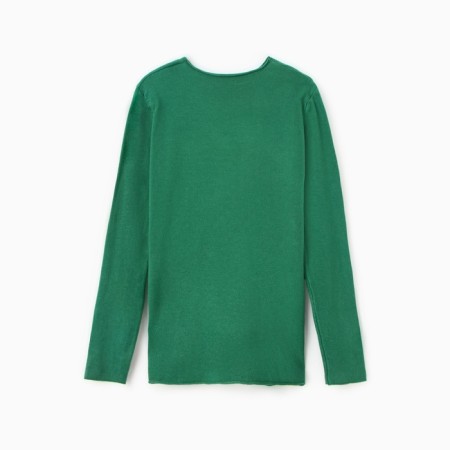 Female jumper minku, green color, rr 42-44-8