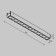 Technical TR162-1-12W3K-M-B POINTS track lamp, 280x26x26 mm, LED, 12W, 590LAM, 3000K, black color black