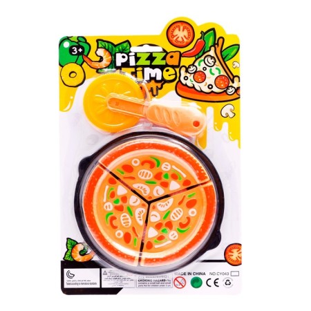 Game set of products on Velcro "Pizza Margarita"-7
