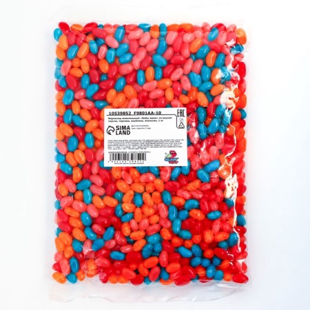 Chewing marmalade "Bobs jelly" with a taste of peach, blueberries, strawberries, orange, 1 kg-1
