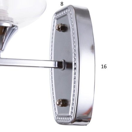 Bra 2068/1cr E27 40W chrome 17x14x20 cm-3