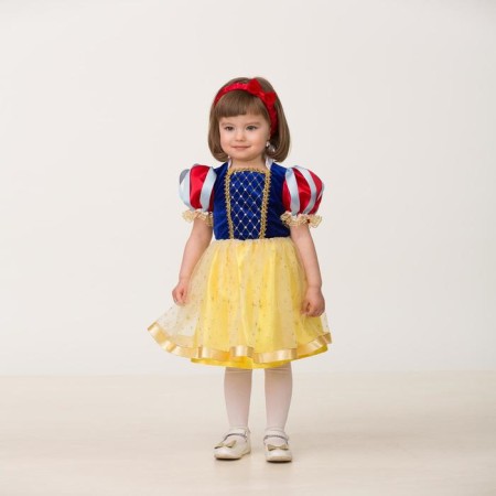 Carnival costume "Princess Snow White", textiles, size 26, height 92 cm