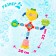 Bath toy "Funny water supply", on a suction cup