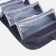 Cosmetic bag, 4 parts on zippers, gray color