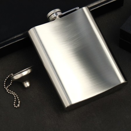 Flask with a funnel "always on top", 240 ml-1