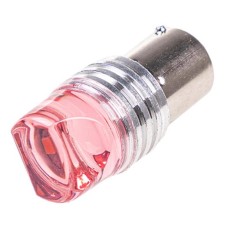 LED LED SkyWay S25 (P21W), 24 V, 9 SMD diodes, 1-end, red, S08202053