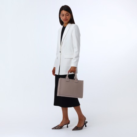 Female Bag Textura, Tout, Middle Size, Cabbage Color-10