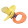 Nipple - Latex orthodontic dummy, from 0 months., Mix color, set 2 pcs.