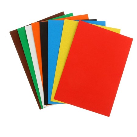 Cardboard of color A4, 8 sheets, 8 colors "Antoshka", non -merciful, 200 g/m²-1