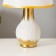 Board lamp 16688/1 E27 40W gold 29x29x50 cm Risalux