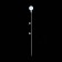 Wall lamp ST LUCE. SL1015.401.01. Gante. 1x60 W, E27, 6x131 cm, black color