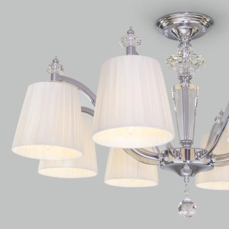 Diva chandelier, 8x40W E14, color chrome-1