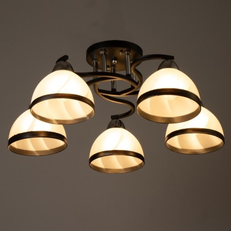ARISA chandelier 5he27 40W Black 56x56x22 cm Bayerlux-2