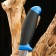 Tourist knife "Ural" 21cm, blade 98mm/1.8mm, blue 2301188