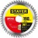Disk STAYER 3681-190-20-36_z01, on wood, optimal cut, 36t, 190 x 20/16 mm