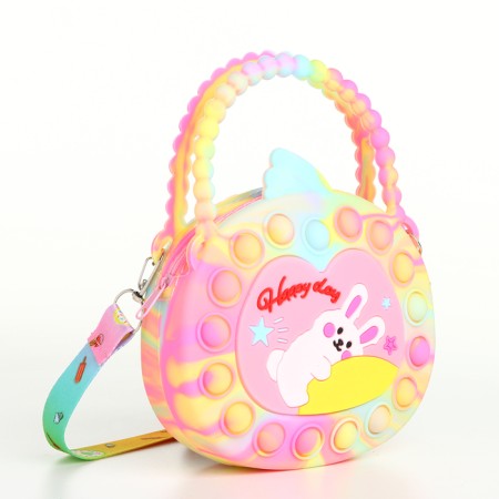 Bag's bag with lightning, colorful color