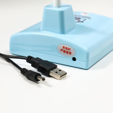 Table lamp 16291/1bl 16xLED 2W 2 modes USB AKB Blue 9x12x46 cm Risalux-8